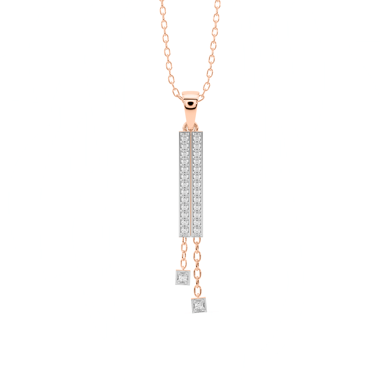 Flashdance Diamond Pendant