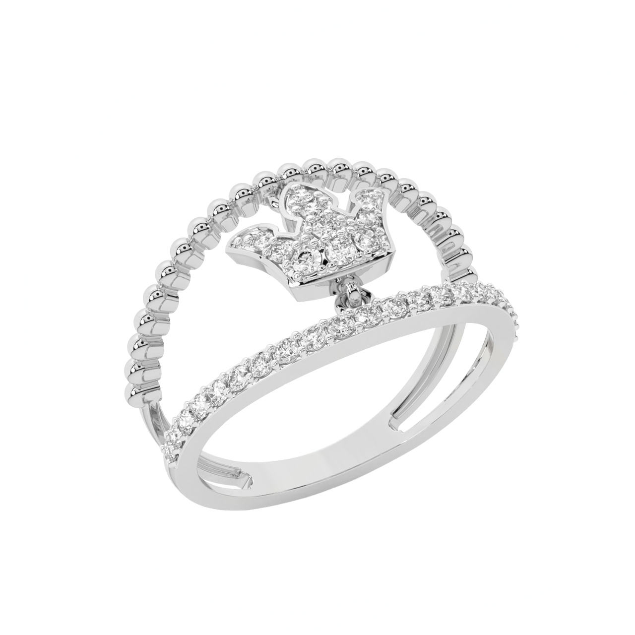 Beno Round Diamond Engagement Ring