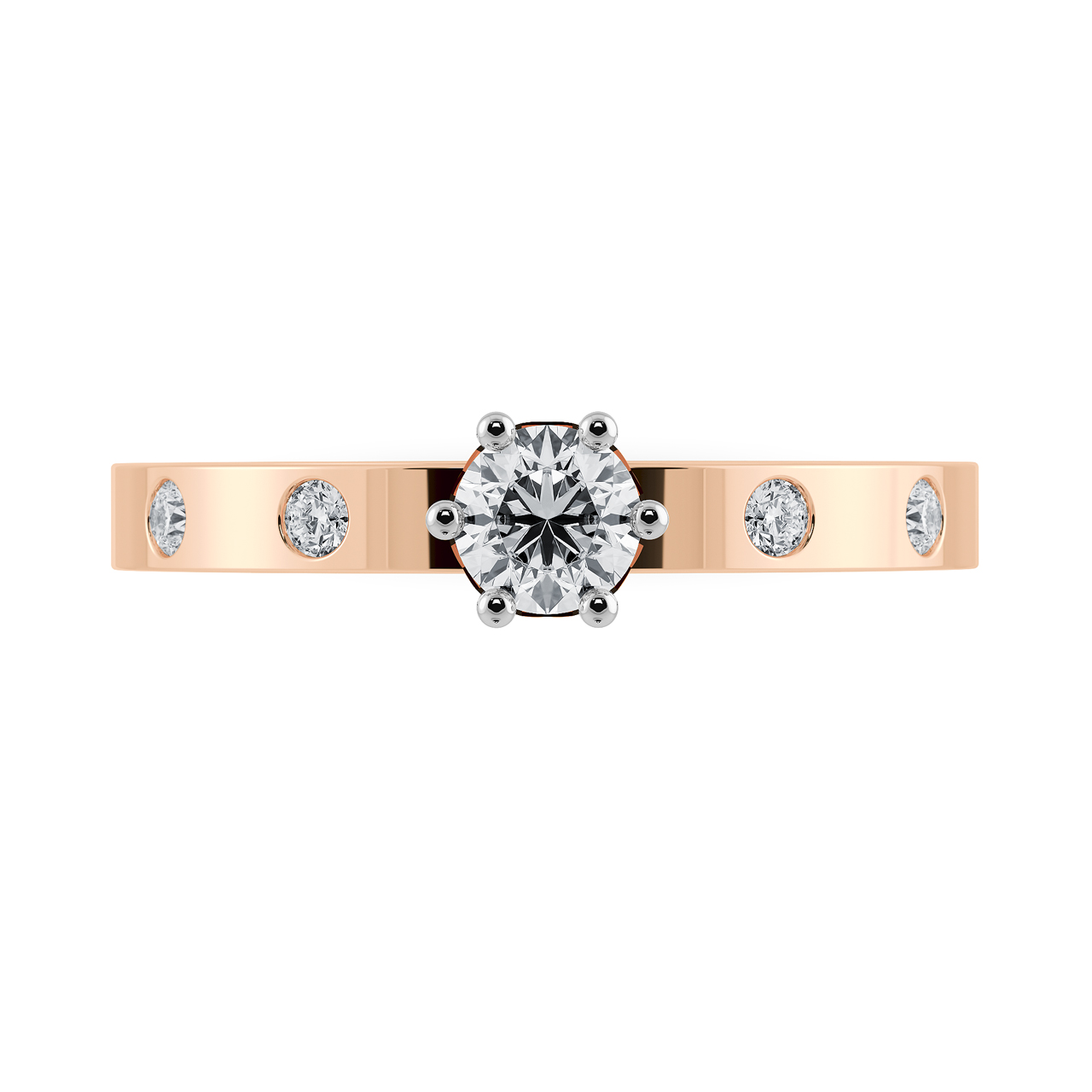 Victoria Diamond Solitaire Ring