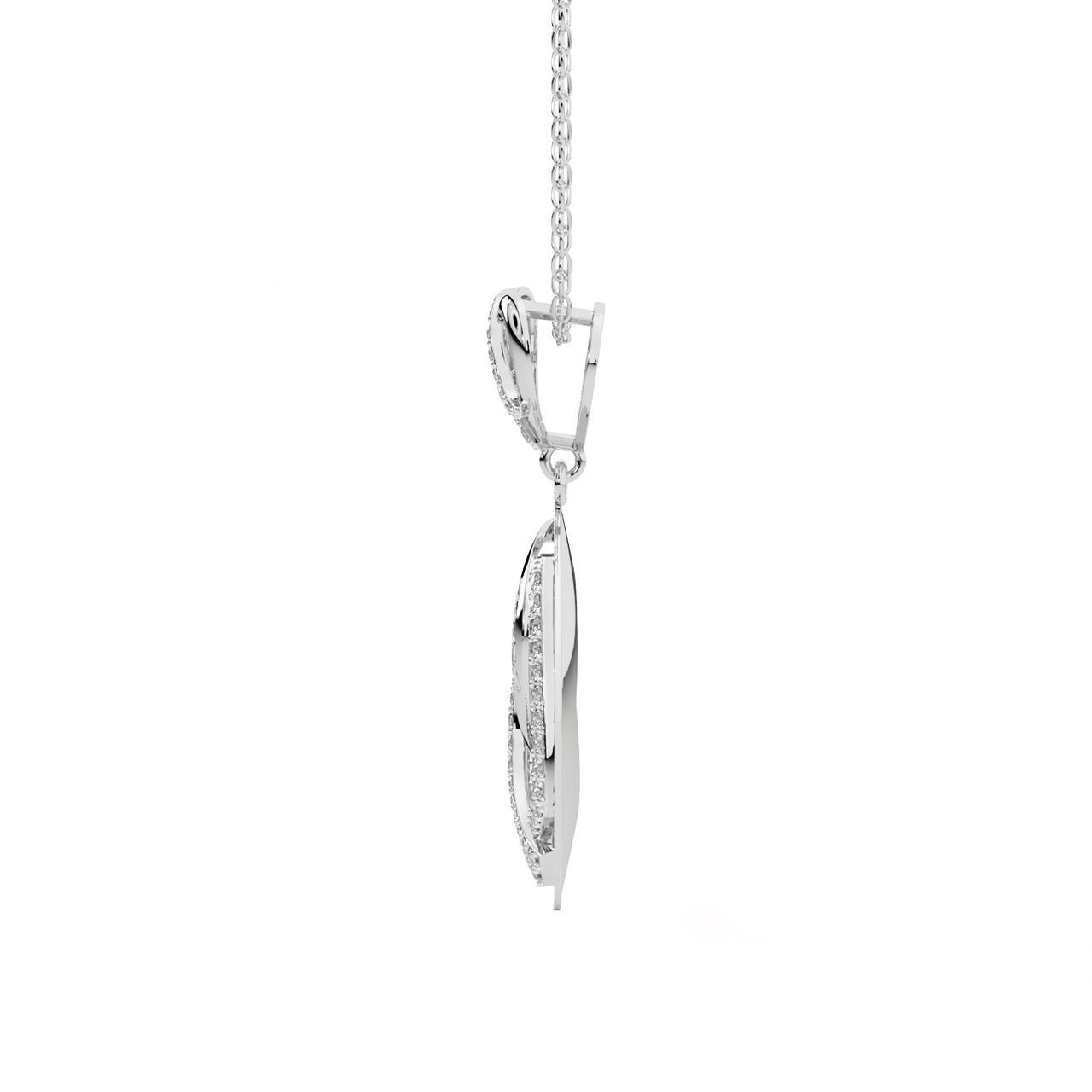 Dazzling Design Diamond Pendant