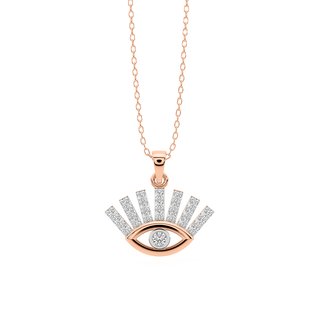 The Evil Eye Diamond Pendant