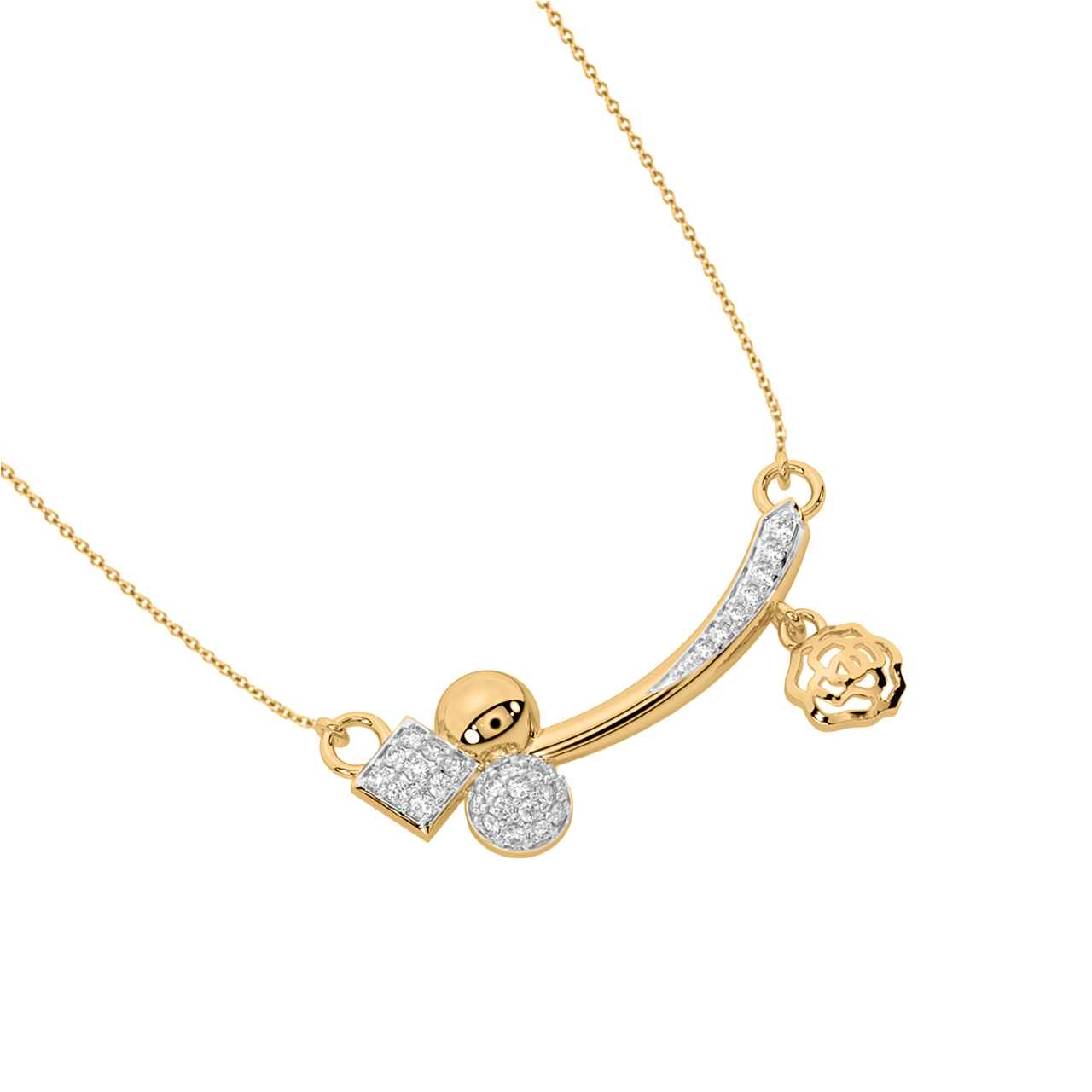 Classic Diamond Mini Necklace