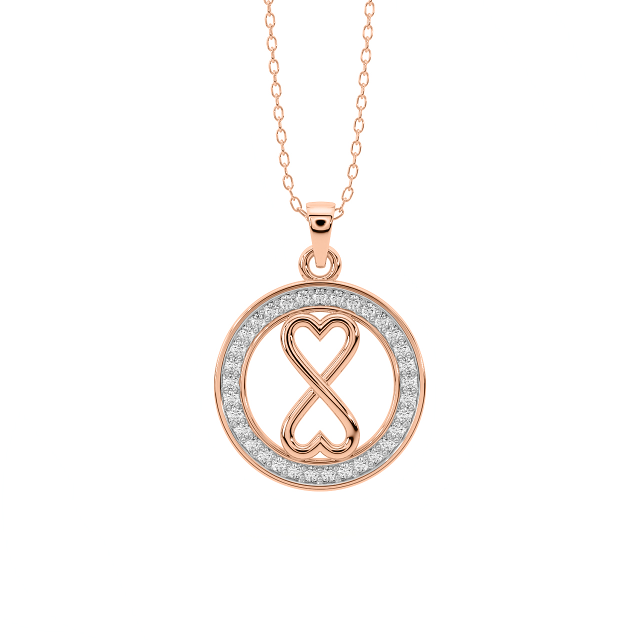 The Infinity Diamond Pendant