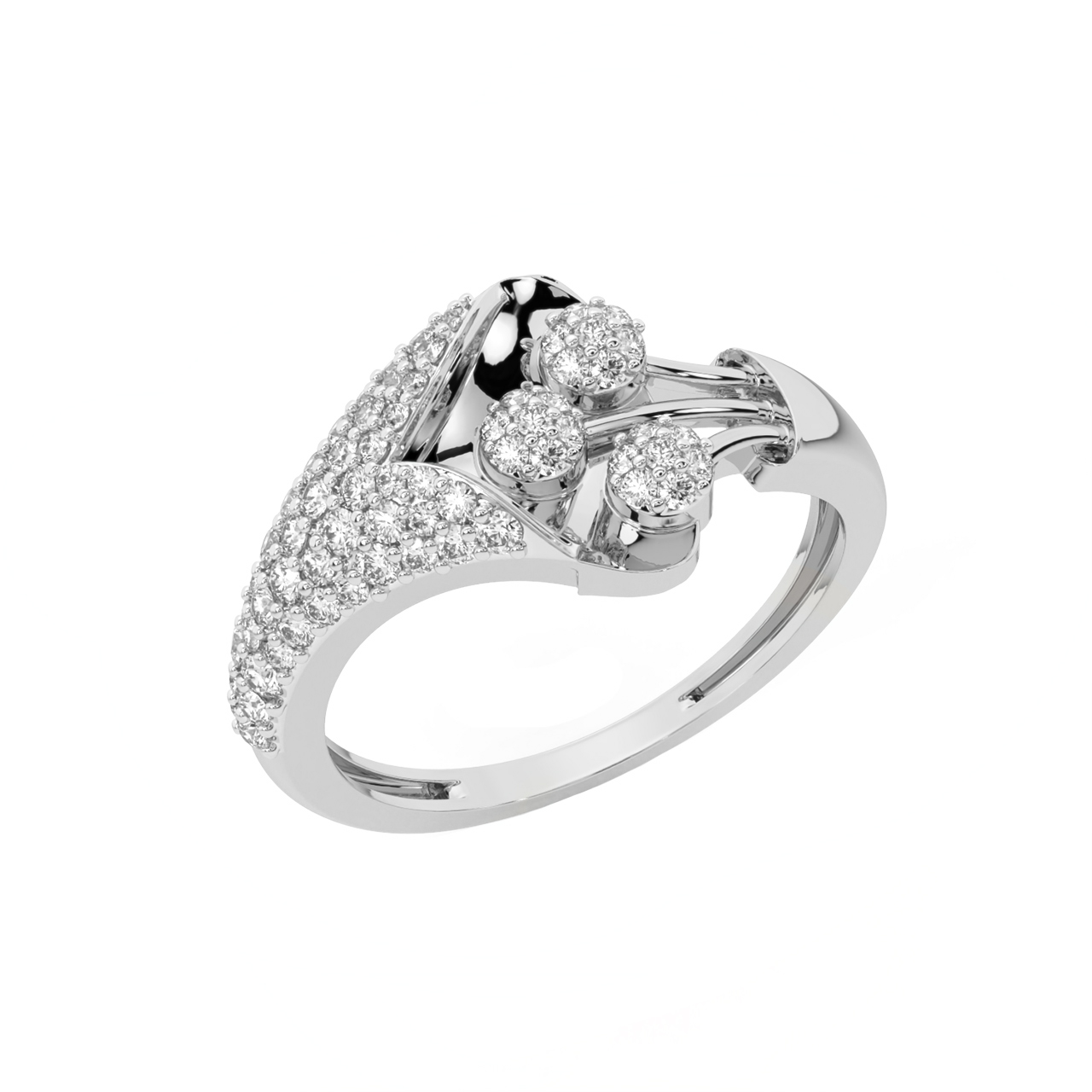 Bennu Round Diamond Engagement Ring