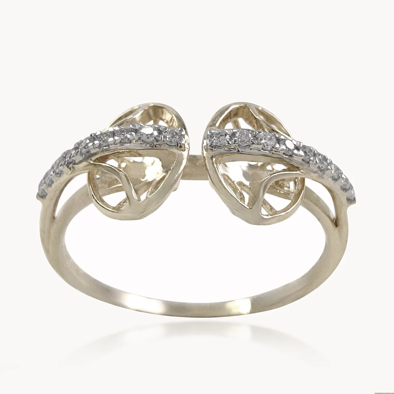 Duo Dazzle Diamond Ring