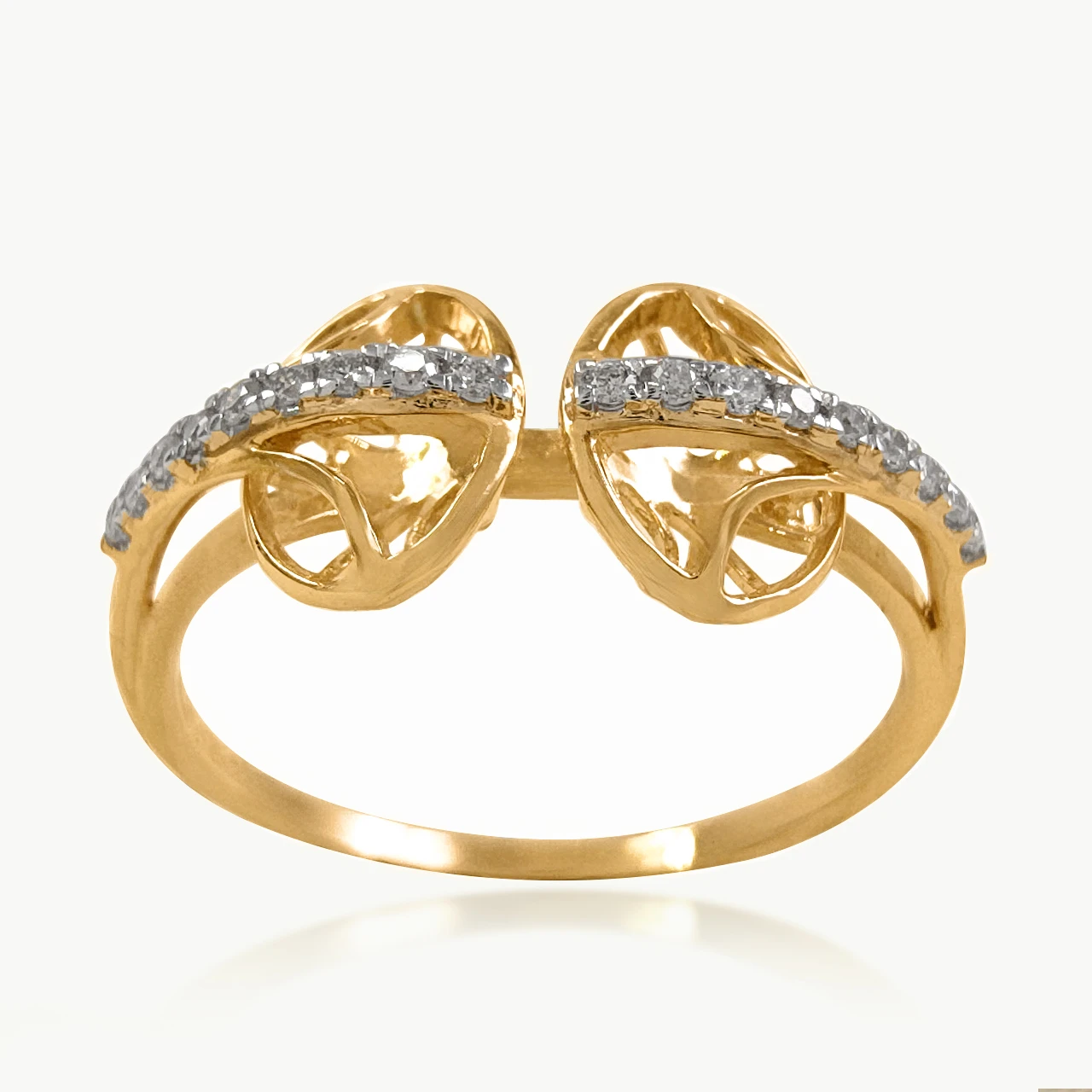 Duo Dazzle Diamond Ring