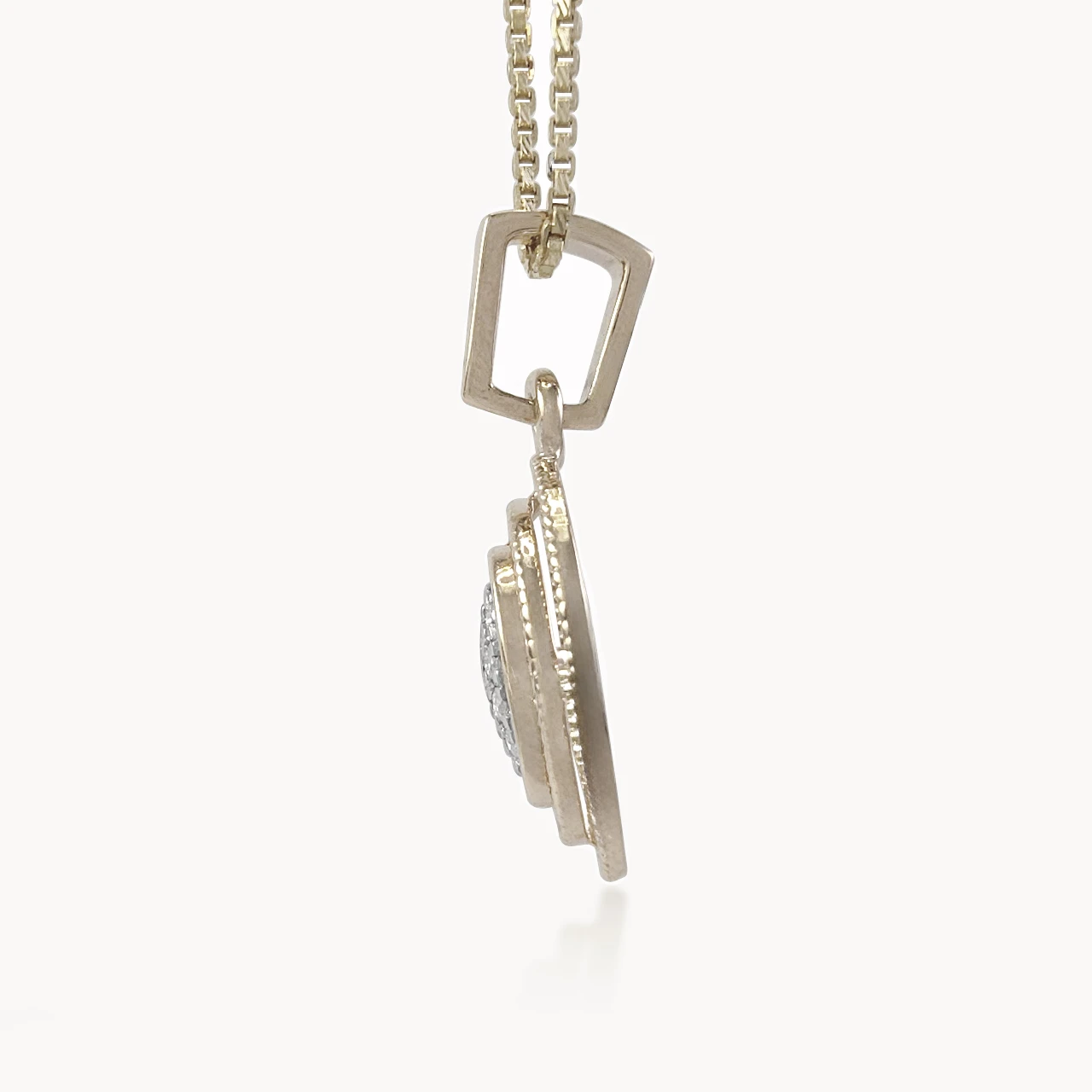 Eternal Halo Diamond Pendant