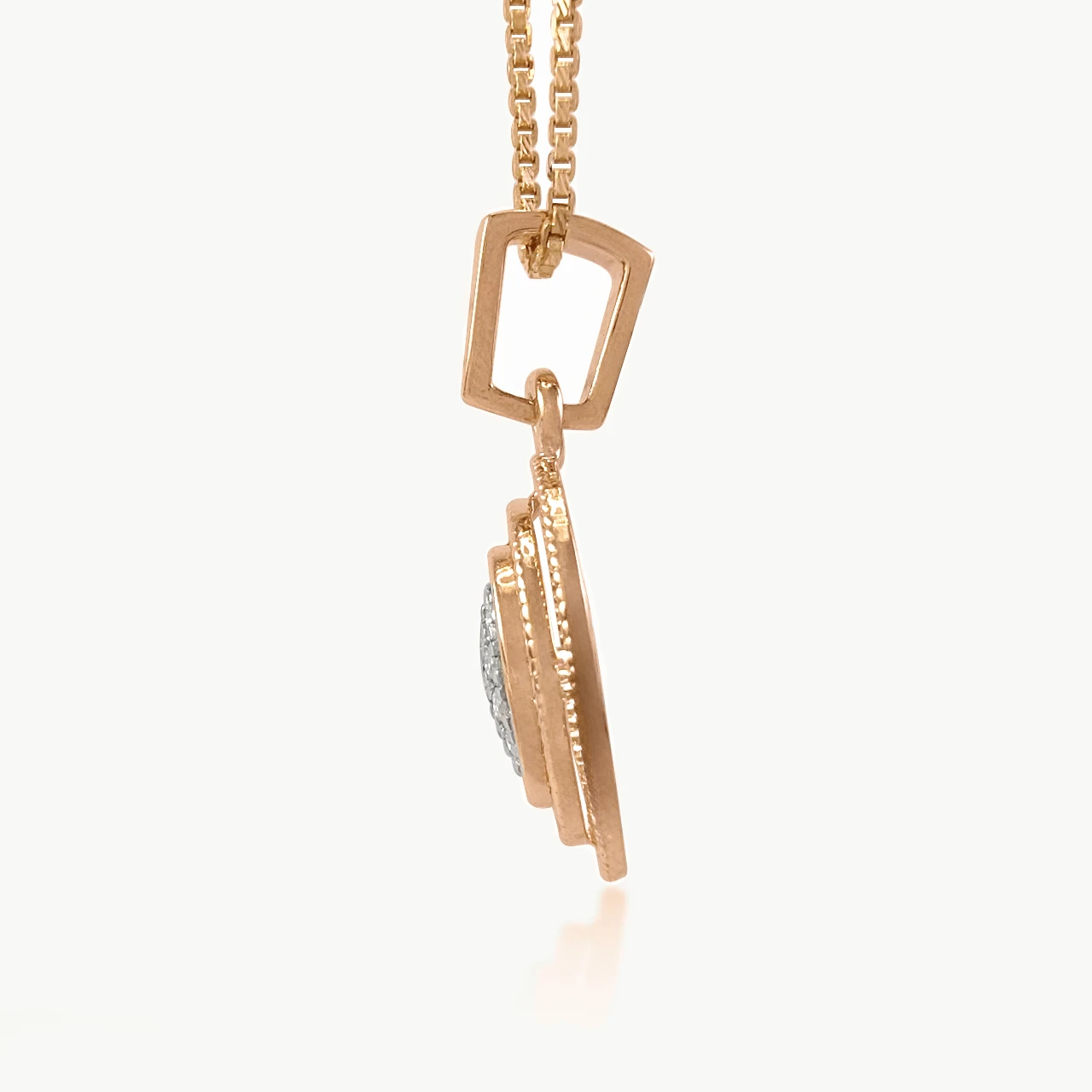 Eternal Halo Diamond Pendant