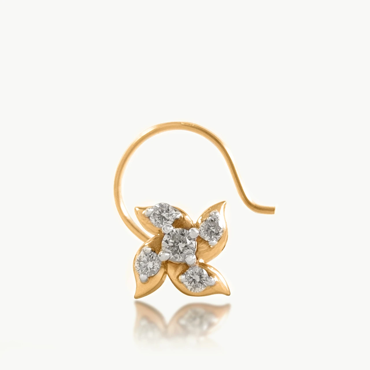 Five High Diamonds Nosepin