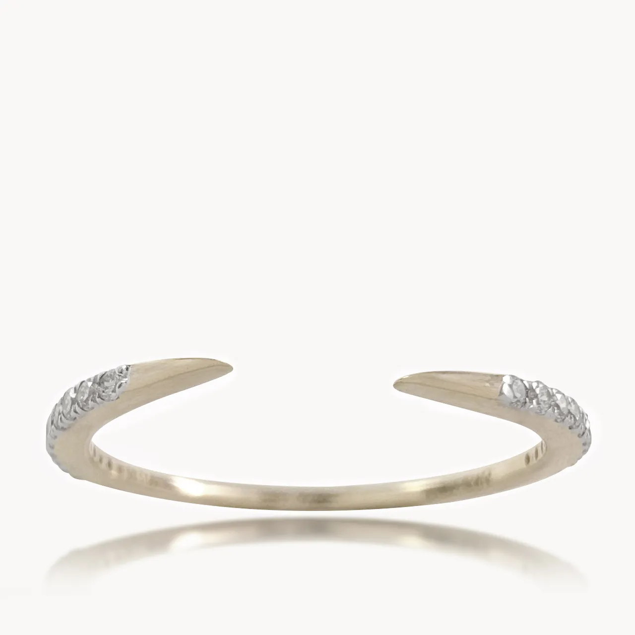 Half Arc Design Diamond Ring
