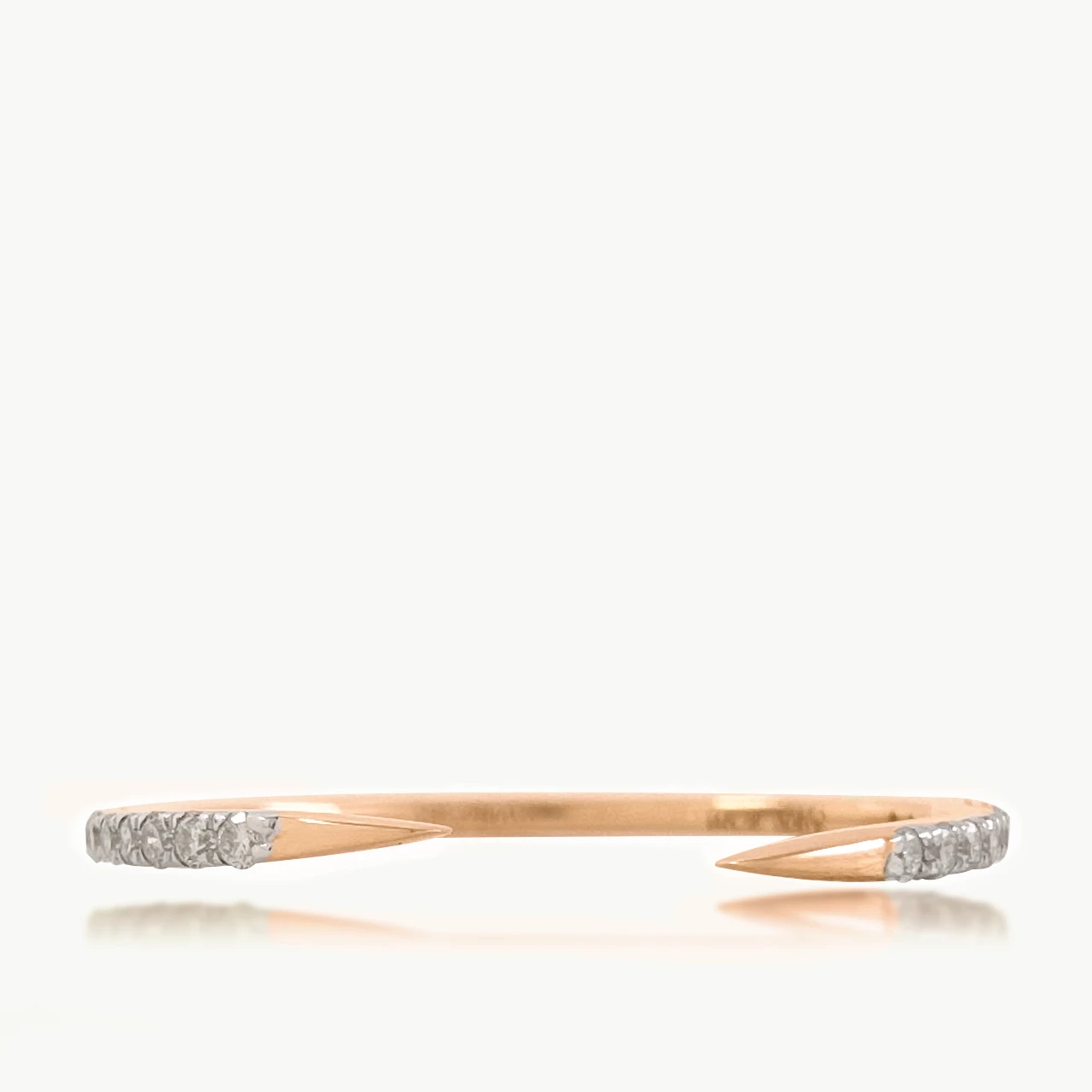 Half Arc Design Diamond Ring