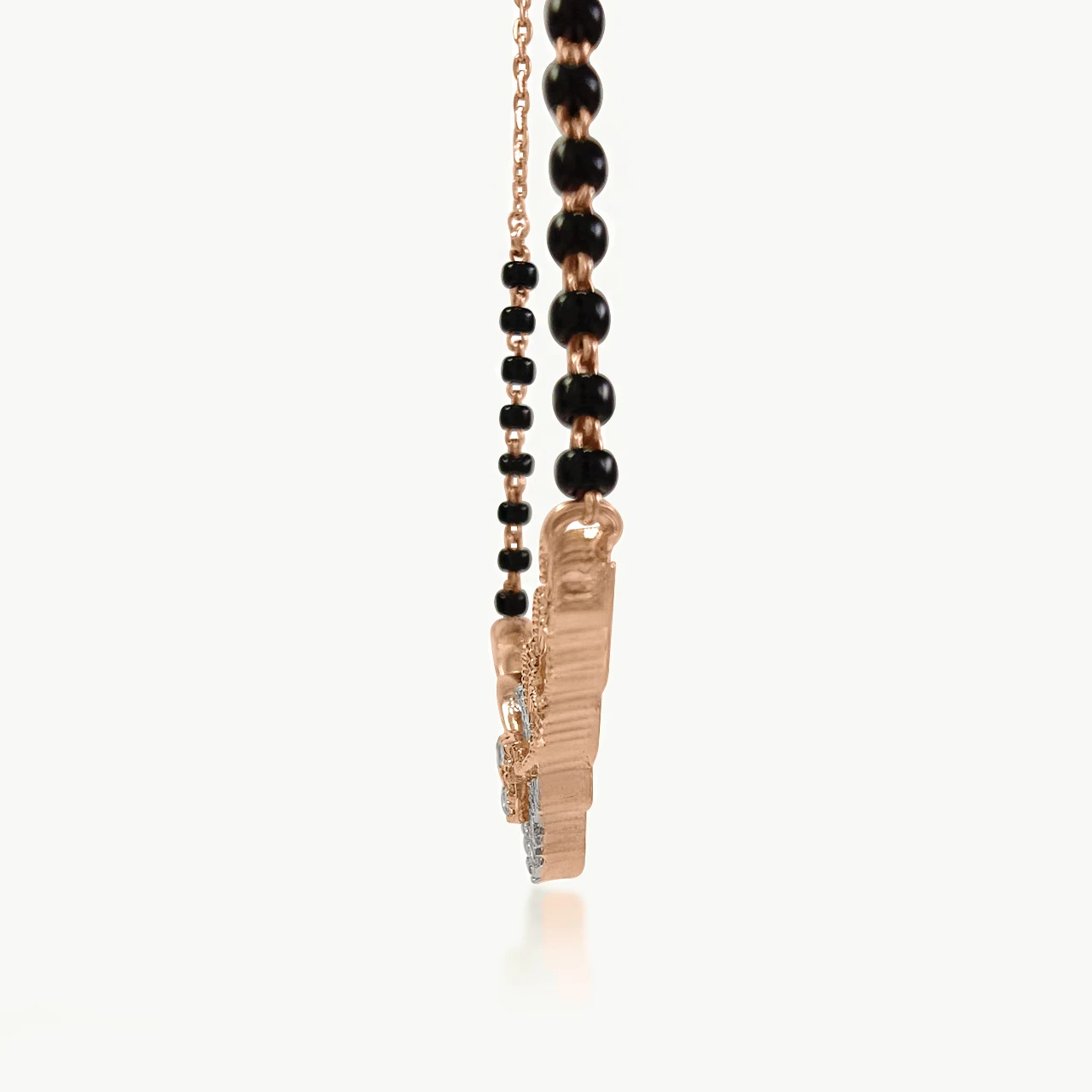 Hearts & Petals Diamond  Mangalsutra