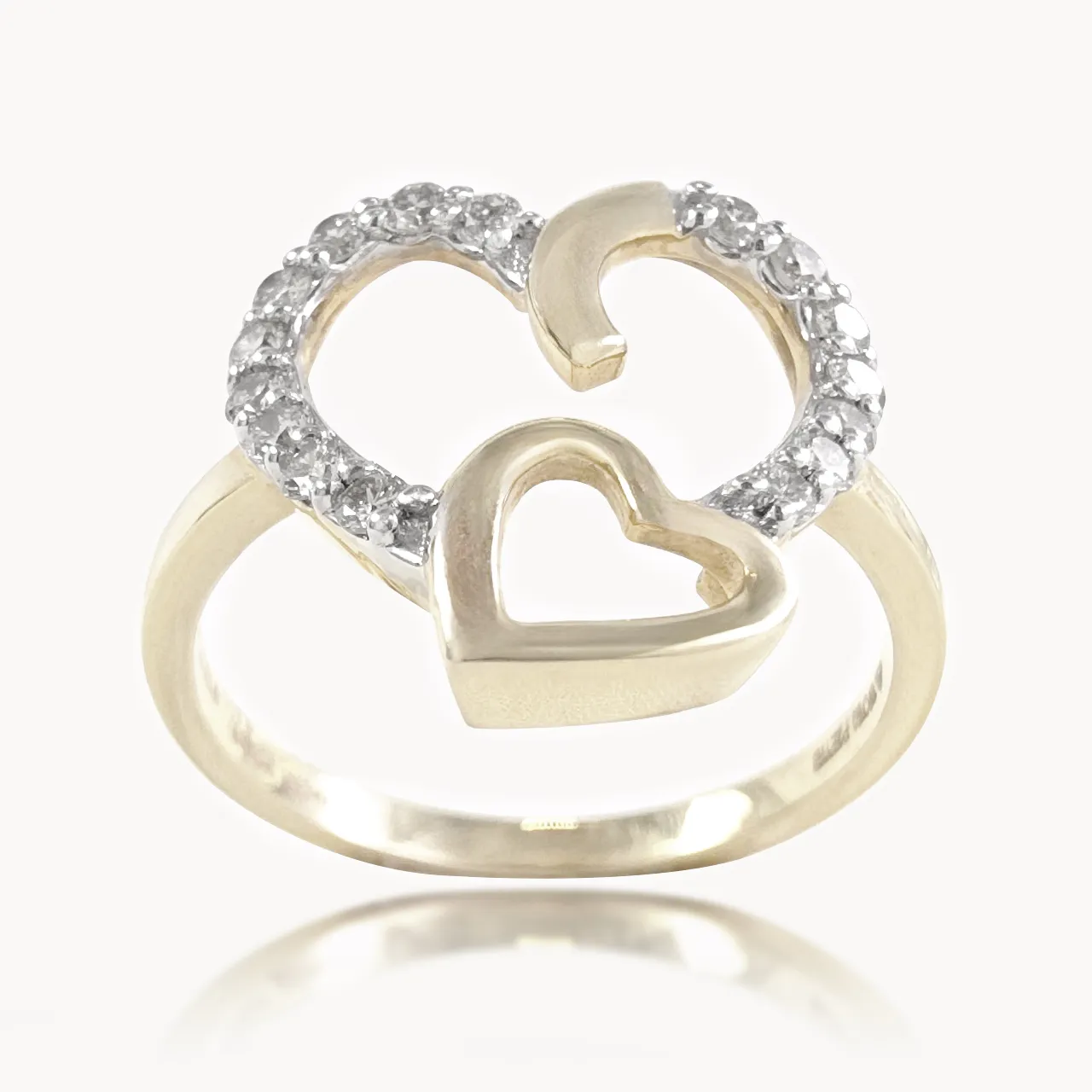Helen Heart Design Diamond Ring