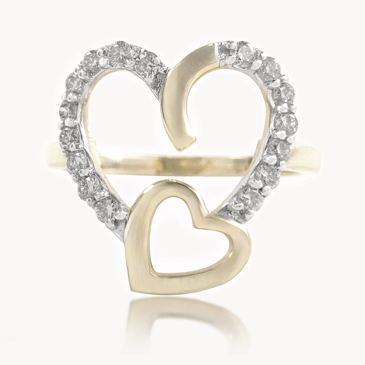 Helen Heart Design Diamond Ring