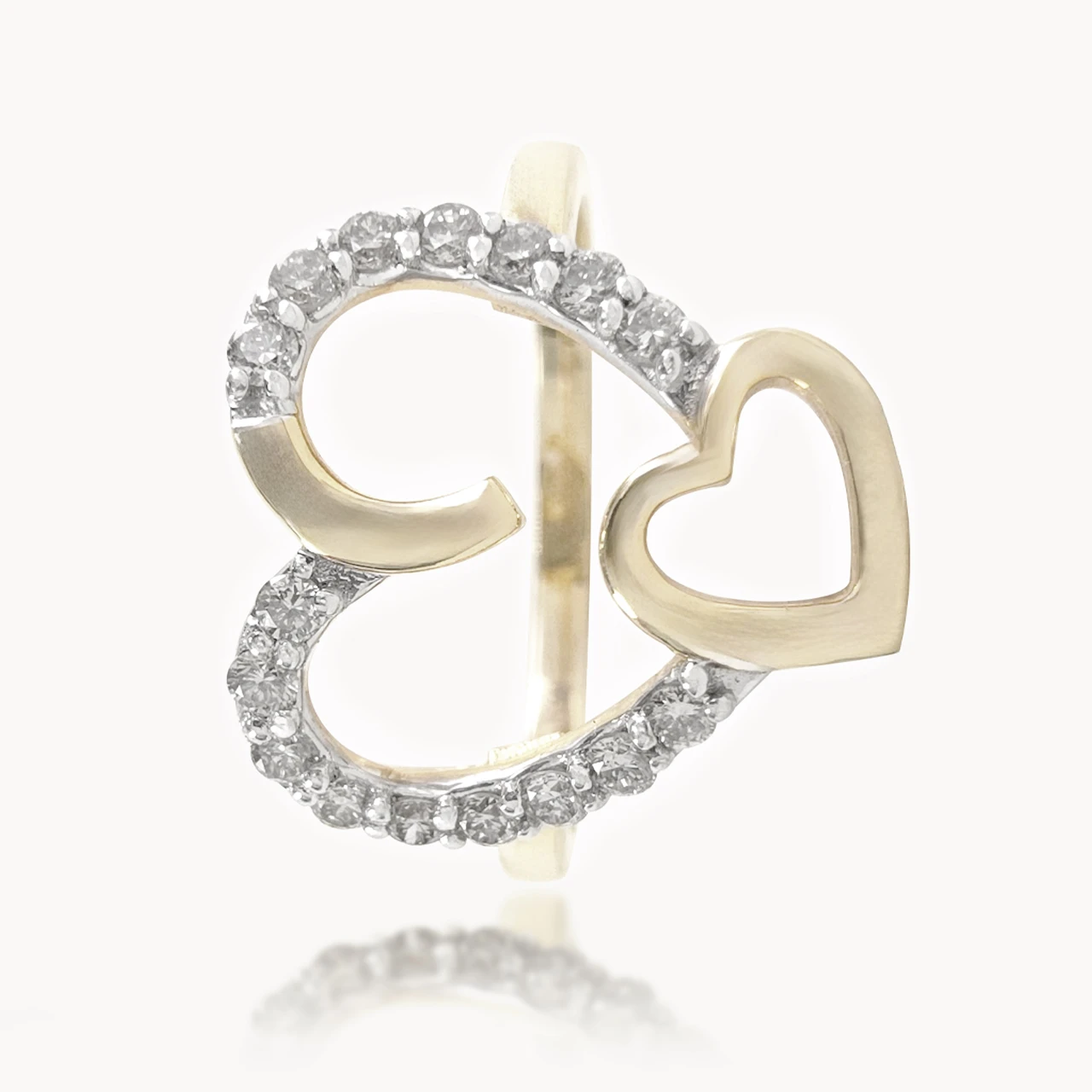 Helen Heart Design Diamond Ring
