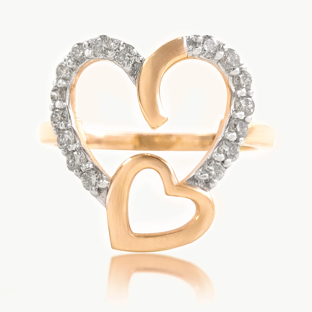 Helen Heart Design Diamond Ring