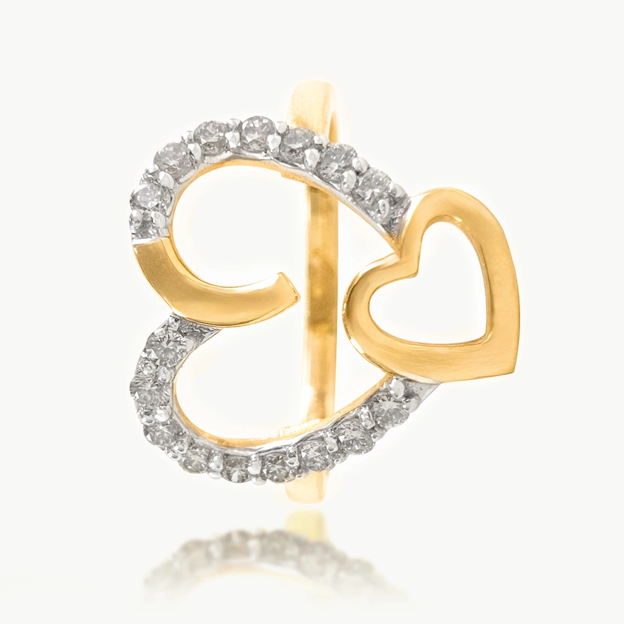 Helen Heart Design Diamond Ring