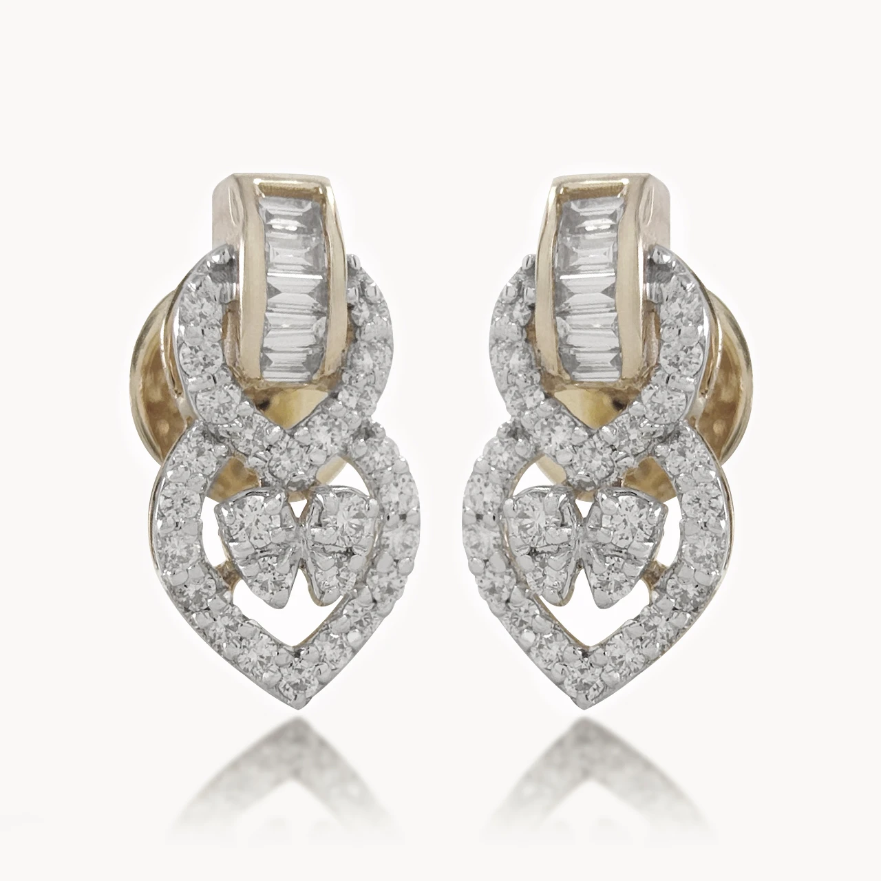 Hiahh Design diamond Earrings