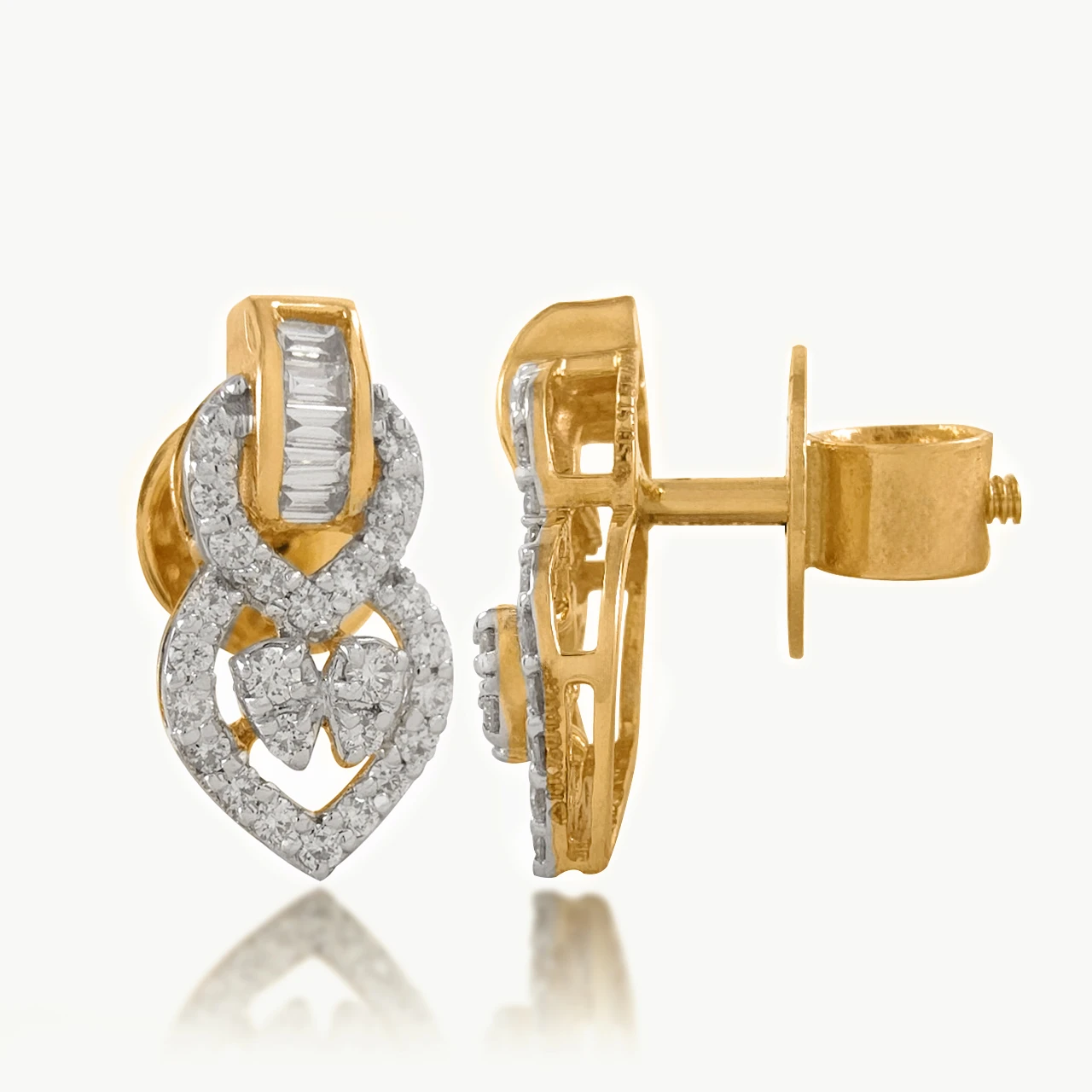 Hiahh Design diamond Earrings