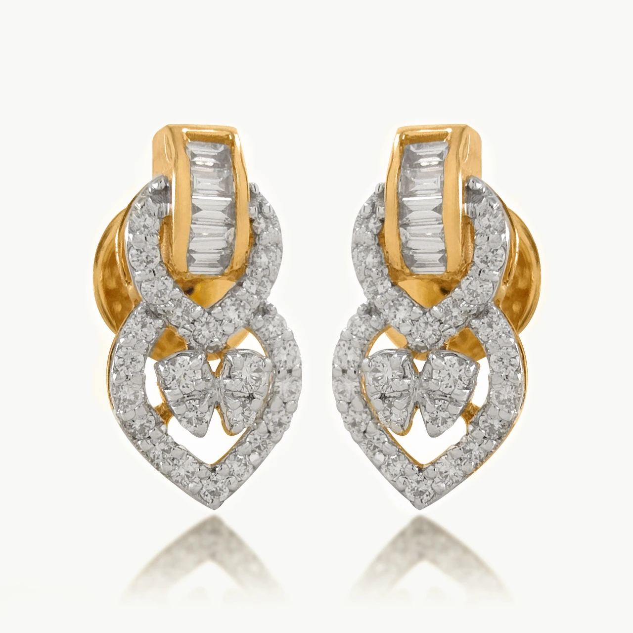 Hiahh Design diamond Earrings
