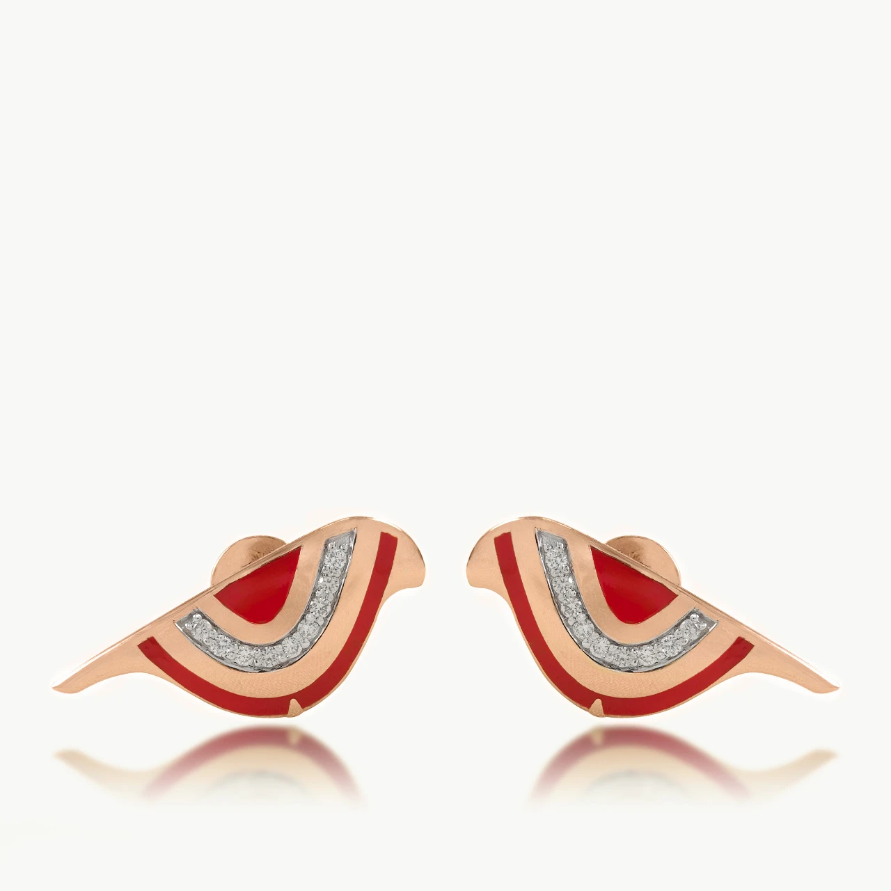 Illusional Sparraow Diamond Earrings