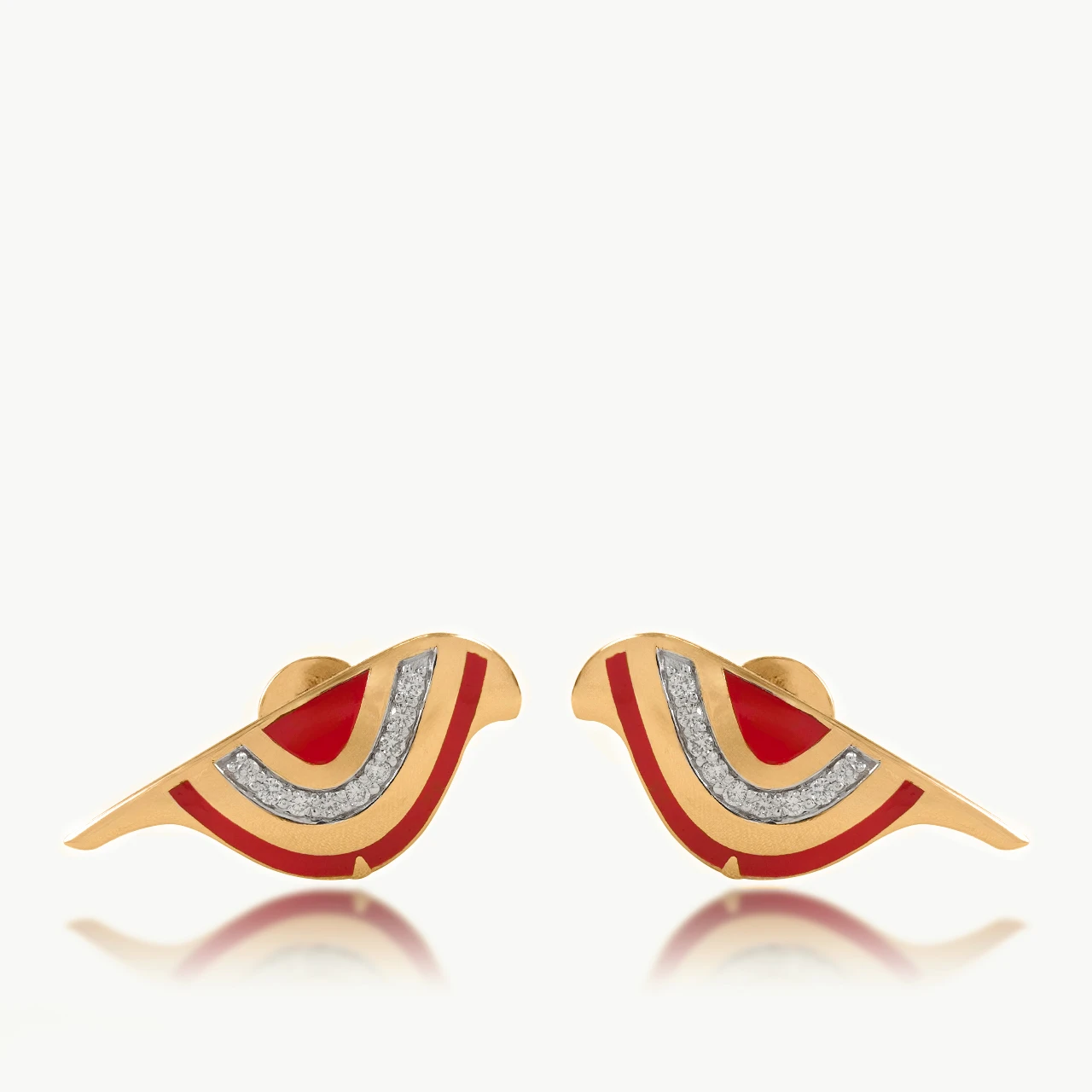 Illusional Sparraow Diamond Earrings