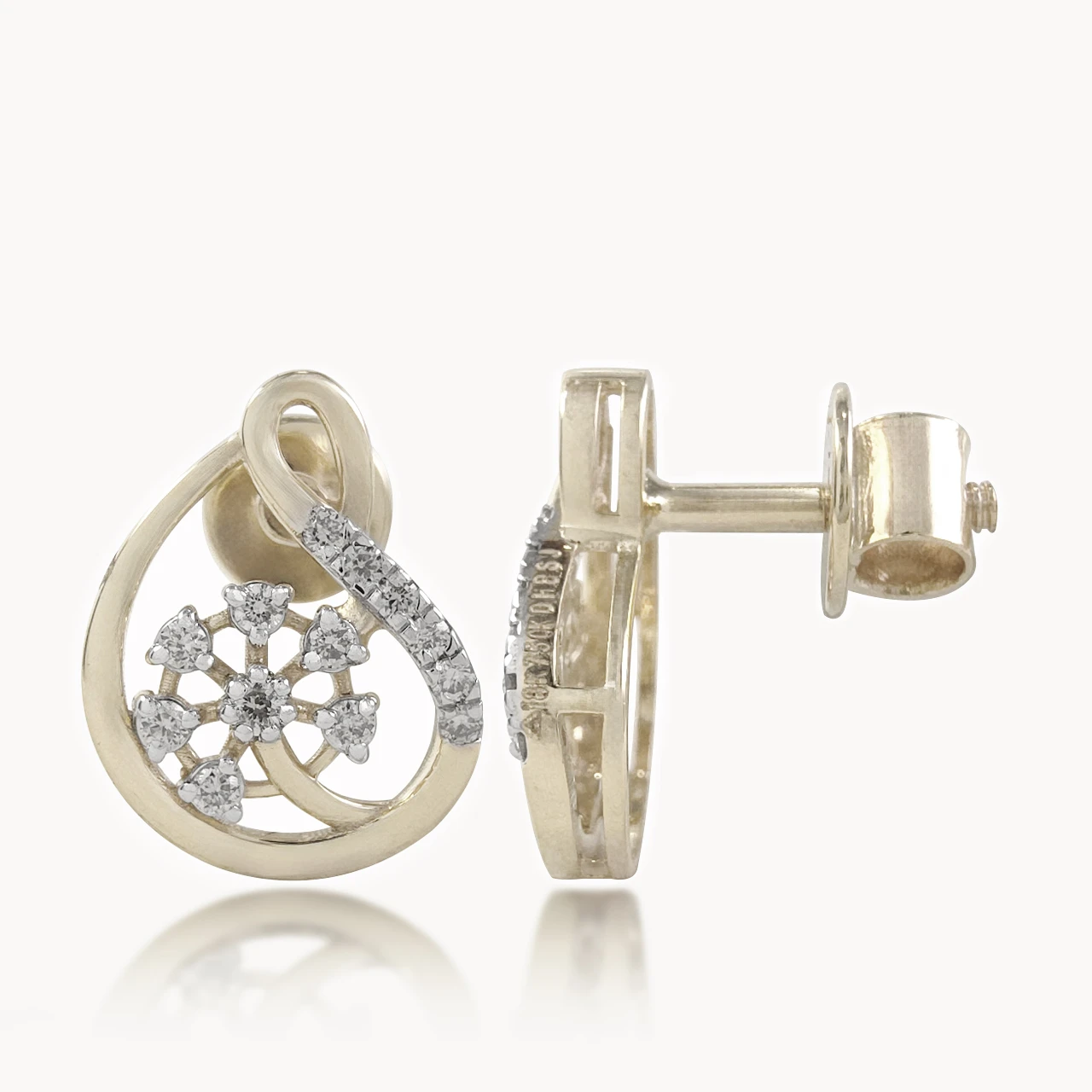 Infinite Bloosom Diamond Earrings