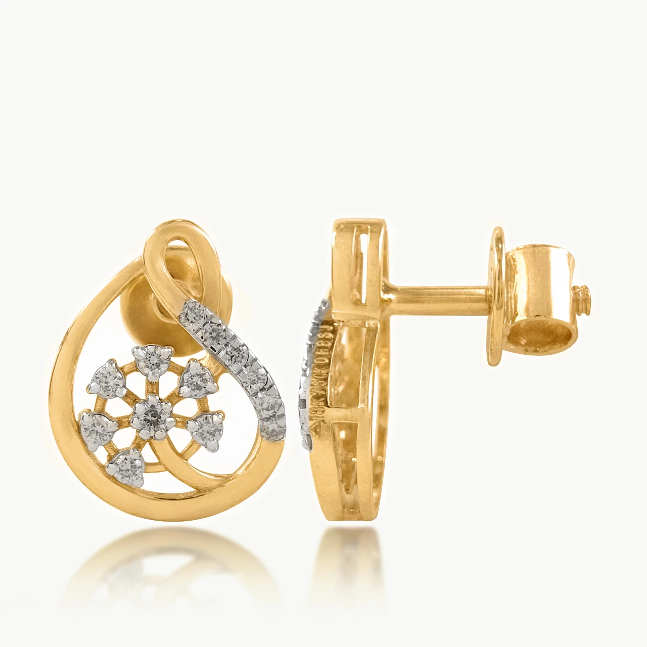 Infinite Bloosom Diamond Earrings