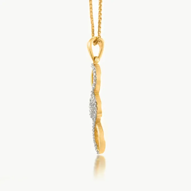 Anaahat Infinity Design Diamond Pendant