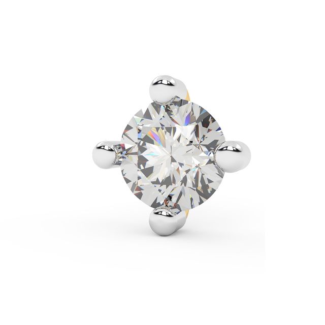 Ethereal Diamond Nose Pin For Her