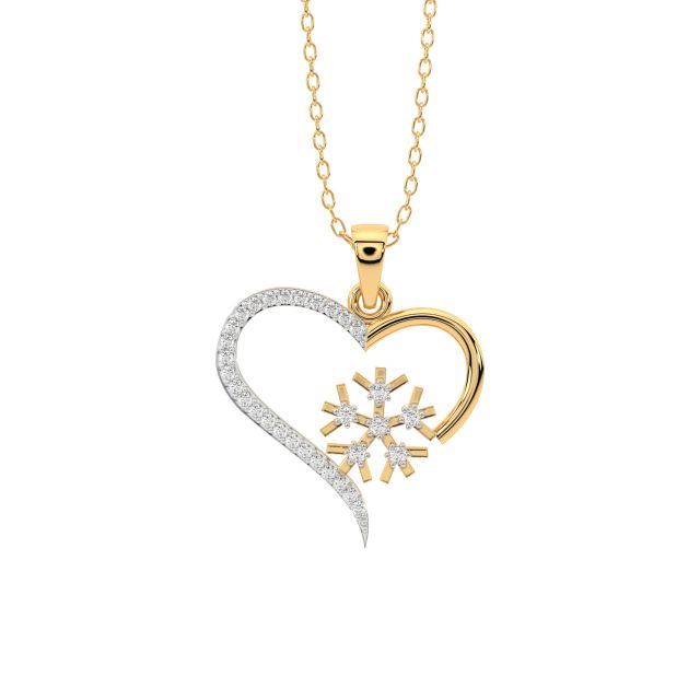 Hearty Affairs Diamond Pendant