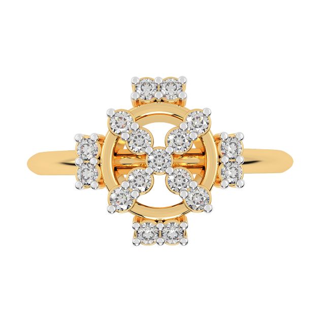Classic Cute Diamond Ring