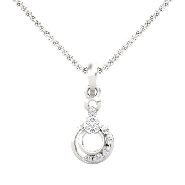 Catchy Round Diamond Office Wear 