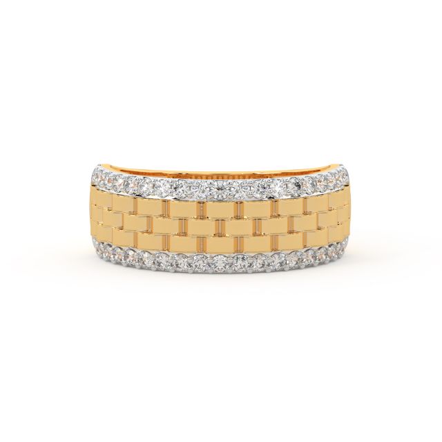 Dynamic Diamond Ring For Men