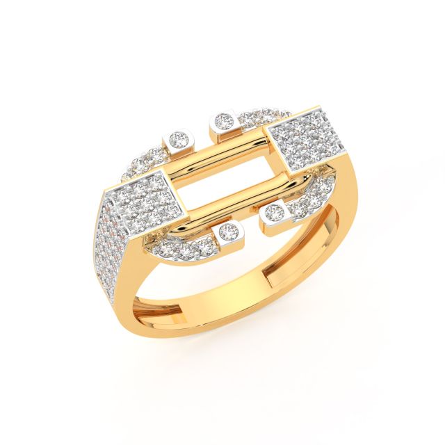 Romantic Diamond Ring For Men