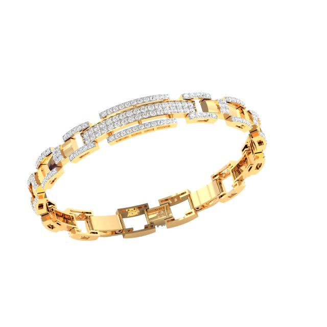 Golden Infinity Charm Bracelet For Him