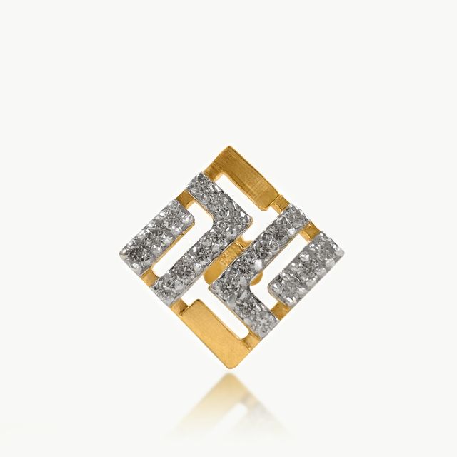Labyrinth Luxe Diamond Men's Studs