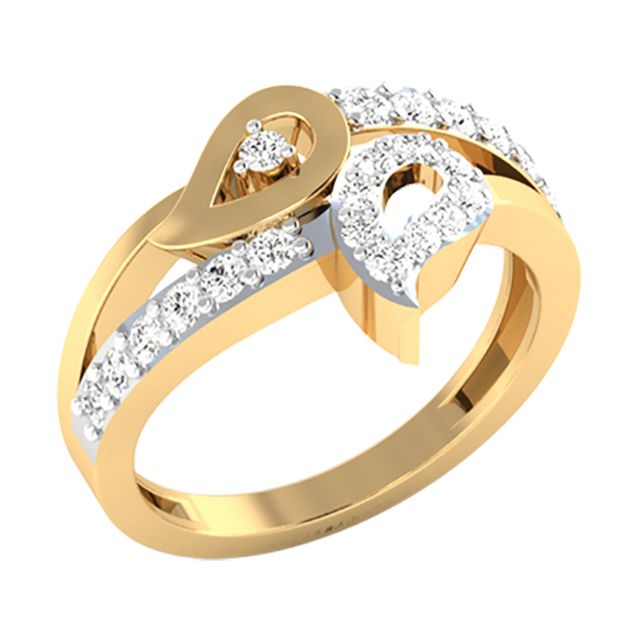 Glenn Round Diamond Engagement Ring