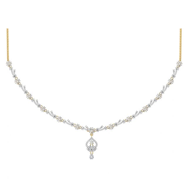 Pari Diamond Necklace For Her