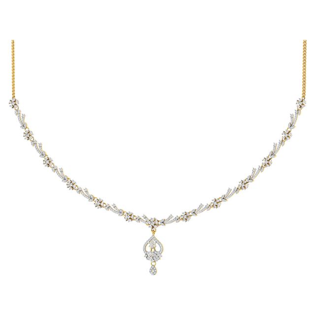 Pari Diamond Necklace For Her