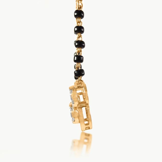 Orniva Diamond Mangalsutra with Chain