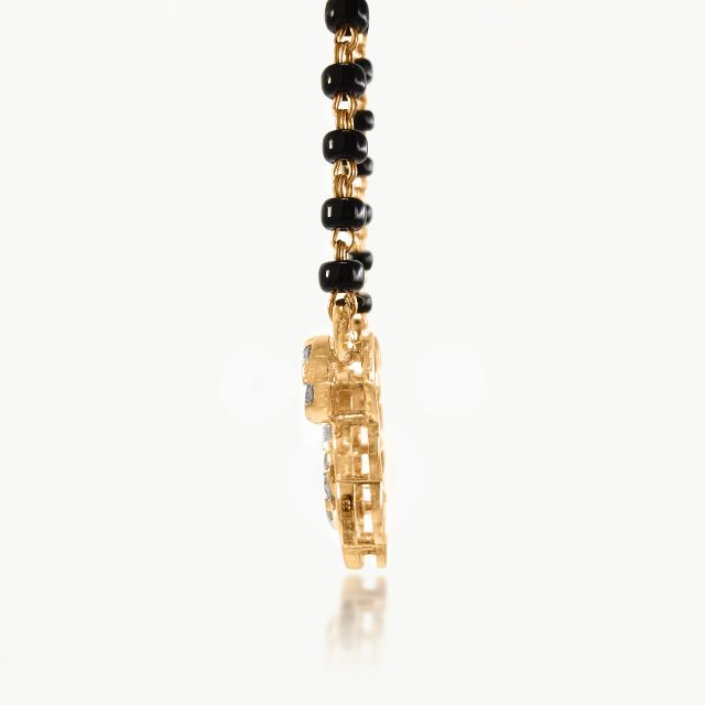 Zunaira Round Diamond Mangalsutra with Chain