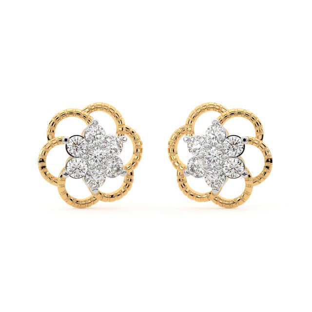 Azha Diamond Stud Earrings