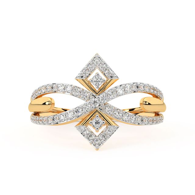 Daitan Round Diamond Engagement Ring
