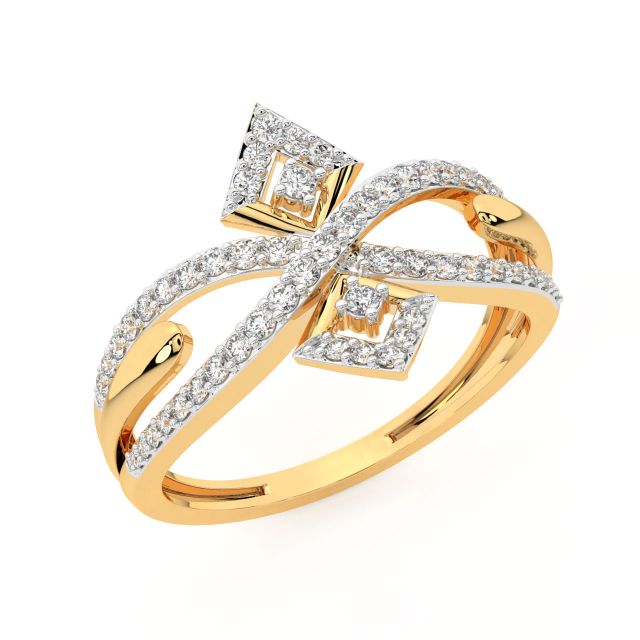 Daitan Round Diamond Engagement Ring