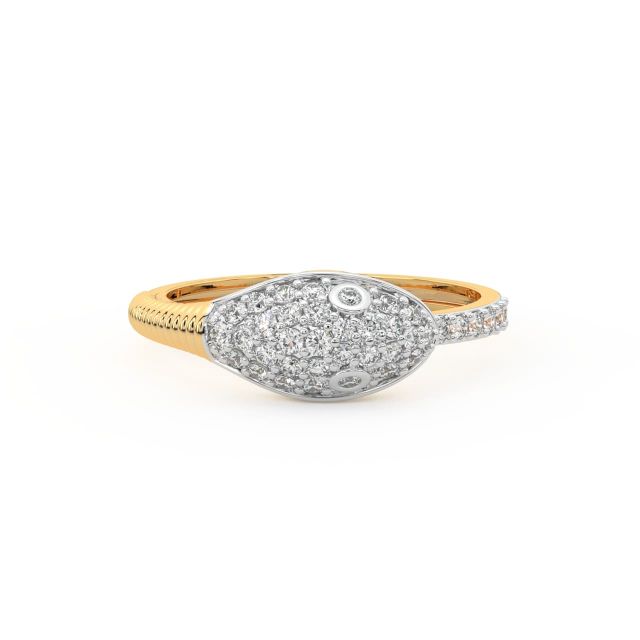Velvel Round Diamond Engagement Ring