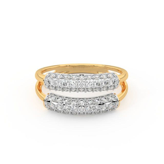 Yael Round Diamond Engagement Ring