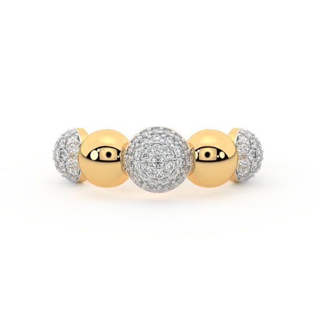 Yahaira Round Diamond Engagement Ring