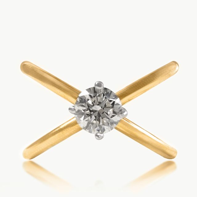 Gyroscopic Diamond Ring