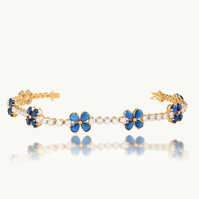 Kayleigh Round Diamond Bracelets